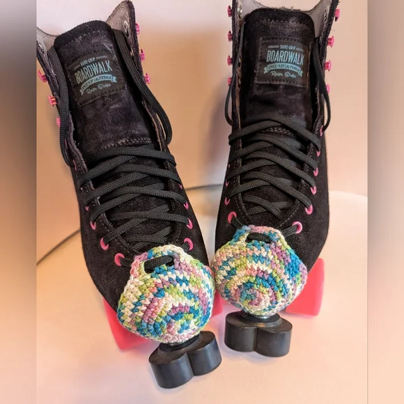 NEW, Crochet roller skate toe guard, handmade - Picture 1 of 6